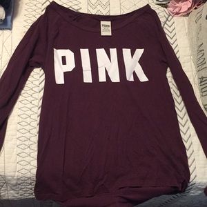 PINK long sleeve shirt